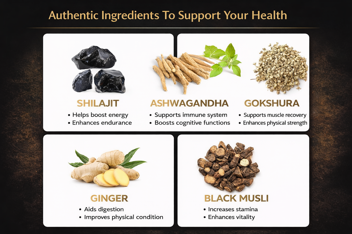 Pure Shilajit Gummies — Natural Energy, Strength & Vitality