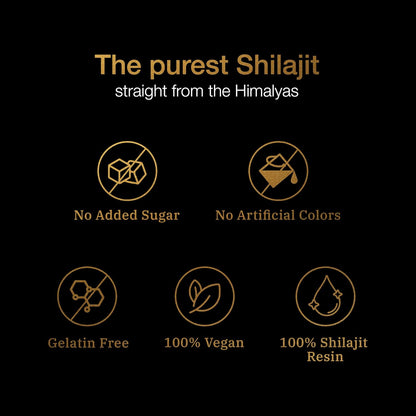 Pure Shilajit Gummies — Natural Energy, Strength & Vitality